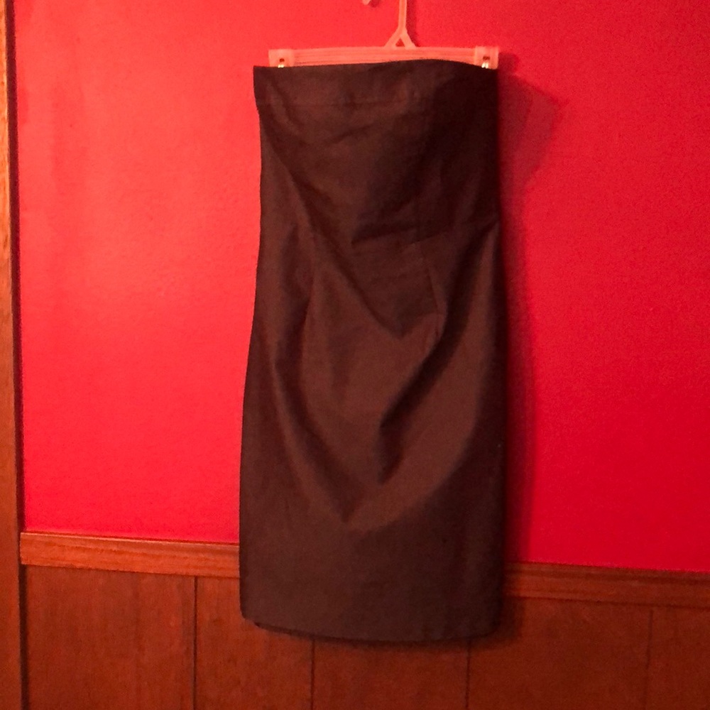 Strapless dress